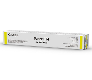 Canon 034 Cartouche de toner 1 pièce(s) Original Jaune