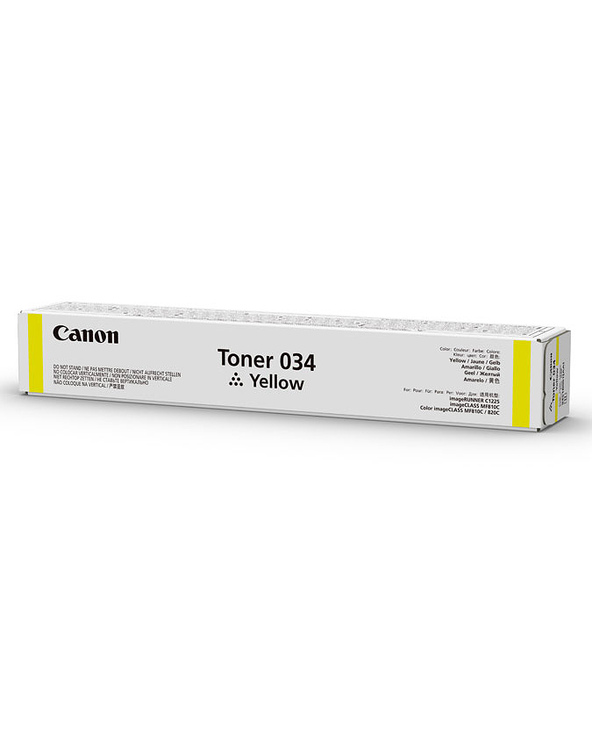 Canon 034 Cartouche de toner 1 pièce(s) Original Jaune
