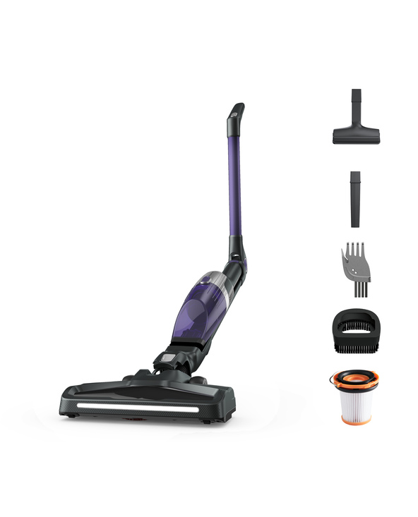 Rowenta X-Trem Compact RH1238 Aspirateur balai Batterie Sec Sans sac 0,4 L Violet