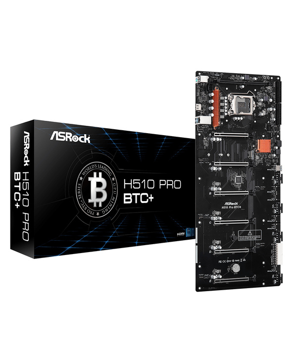 Asrock H510 Pro BTC+ Intel H510 LGA 1200 (Socket H5)