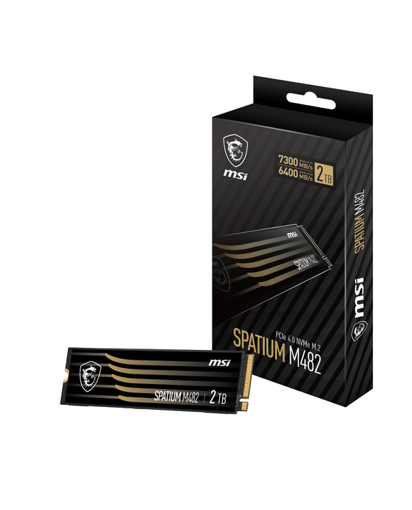 MSI SPATIUM M482 M.2 2 To PCI Express 4.0 NVMe 3D NAND