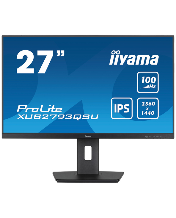 iiyama ProLite XUB2793QSU-B6 27" LED Quad HD 1 ms Noir iiyama ProLite XUB2793QSU-B6 27" LED Quad HD 1 ms Noir