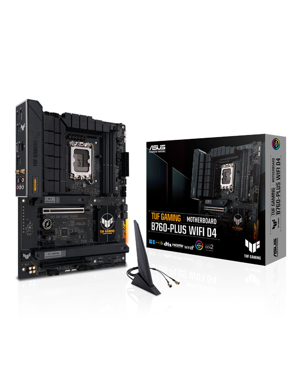 ASUS TUF GAMING B760-PLUS WIFI D4 Intel B760 LGA 1700 ATX