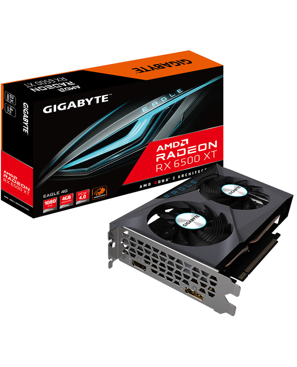 Gigabyte EAGLE Radeon RX 6500 XT 4G AMD 4 Go GDDR6