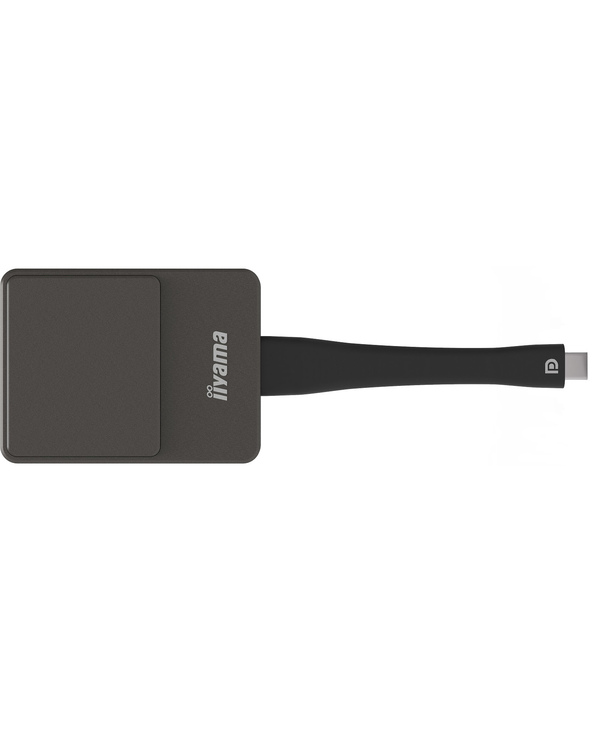 iiyama WP D002C connecteur de télévision intelligent USB 4K Ultra HD Noir, Argent