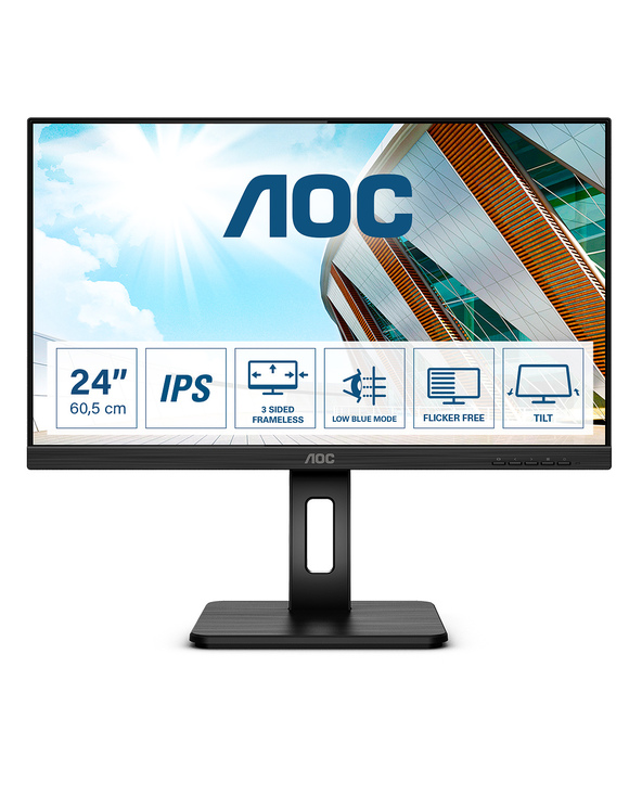 AOC P2 24P2Q 23.8" LED Full HD 4 ms Noir