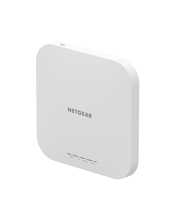 NETGEAR Insight Cloud Managed WiFi 6 AX1800 Dual Band Access Point (WAX610) 1800 Mbit/s Blanc Connexion Ethernet, supportant l'a