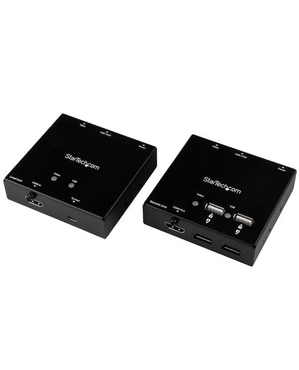 StarTech.com Extendeur HDMI sur Cat6 à 50 m avec hub USB 2.0 à 4 ports - 1080p