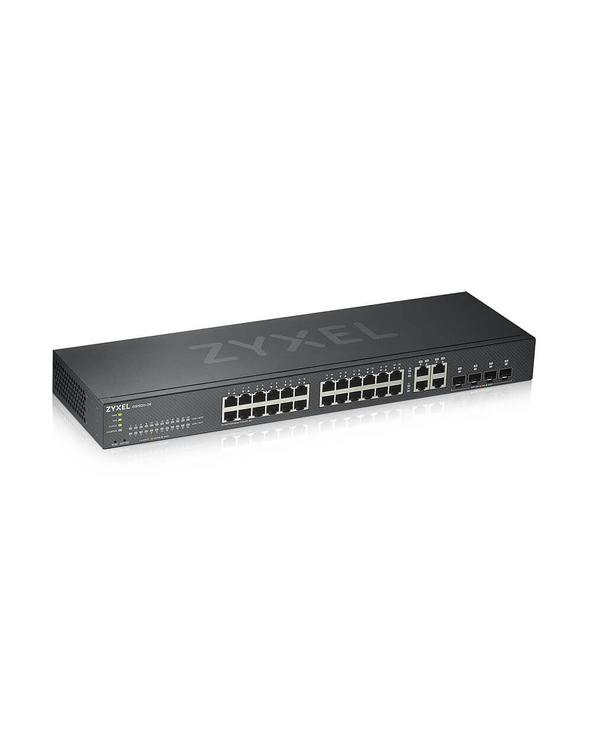 Zyxel GS1920-24V2 Géré Gigabit Ethernet (10/100/1000) Noir
