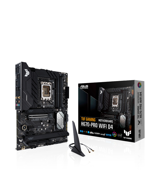 ASUS TUF GAMING H670-PRO WIFI D4 Intel H670 LGA 1700 ATX