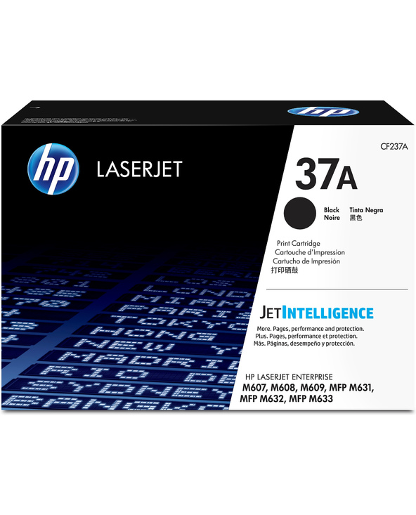 HP Cartouche de toner noir authentique 37A LaserJet