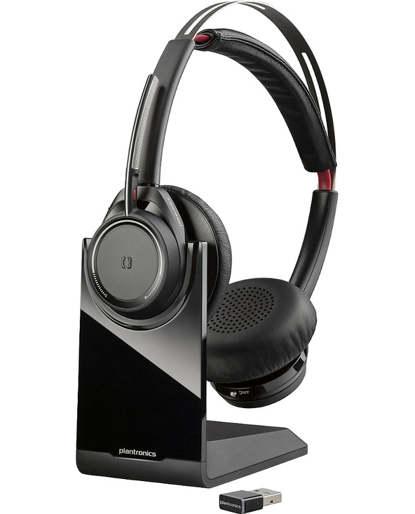 POLY Voyager Focus UC Casque Sans fil Arceau Bureau/Centre d'appels Bluetooth Noir