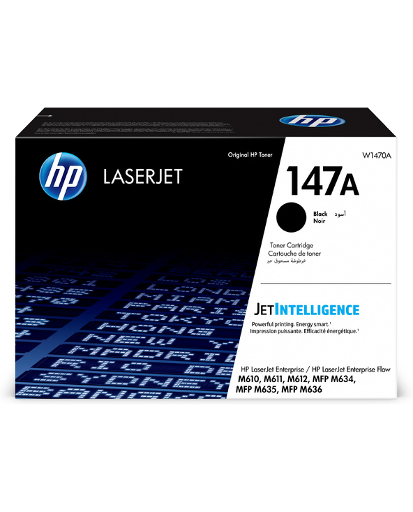 HP LaserJet Cartouche de toner noir 147A authentique