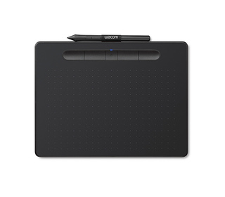 Wacom Intuos M Bluetooth tablette graphique Noir 2540 lpi 216 x 135 mm USB/Bluetooth