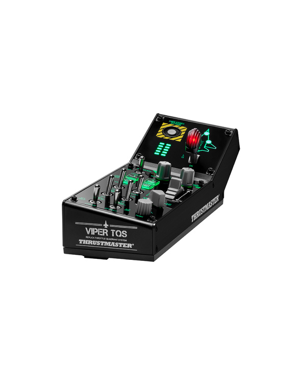 Thrustmaster VIPER Panel Noir USB Joystick + levier de commande du moteur PC