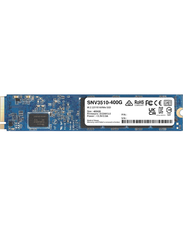 Synology SNV3510 M.2 400 Go PCI Express 3.0 NVMe