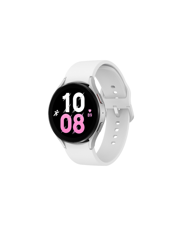 Samsung Galaxy Watch5 3,56 cm (1.4") OLED 44 mm Numérique 450 x 450 pixels Écran tactile Argent Wifi GPS (satellite)