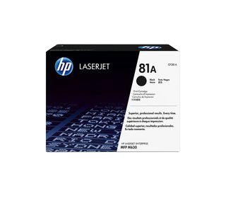 HP 81A toner LaserJet noir authentique