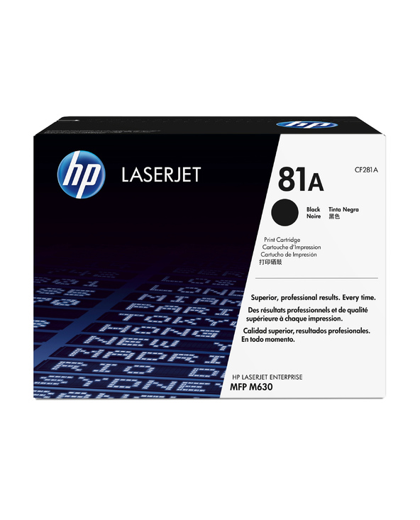 HP 81A toner LaserJet noir authentique