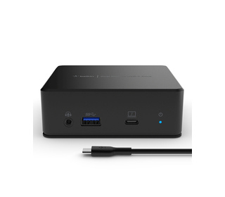 Belkin USB-C Dual Display Docking Station USB 3.2 Gen 1 (3.1 Gen 1) Type-C Noir