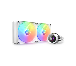 NZXT Kraken 280 RGB Processeur Refroidisseur de liquide tout-en-un 14 cm Blanc 1 pièce(s)