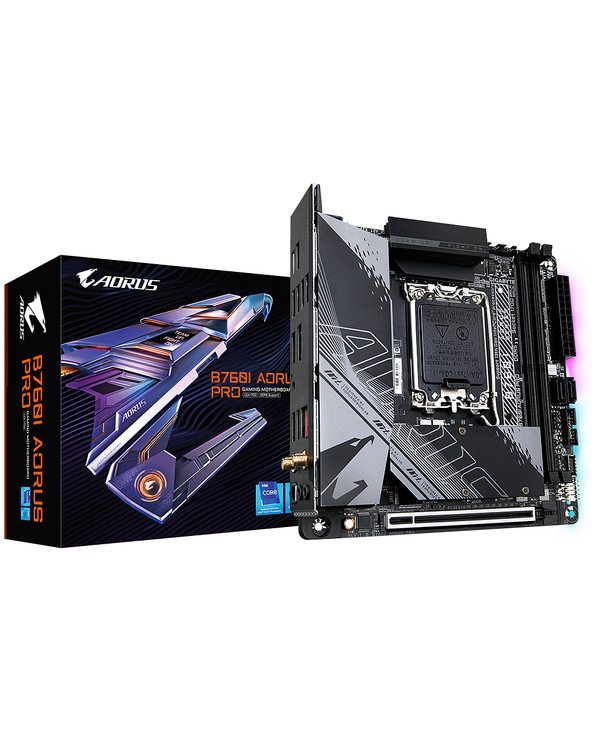 Gigabyte B760I AORUS PRO carte mère Intel B760 Express LGA 1700 mini ITX