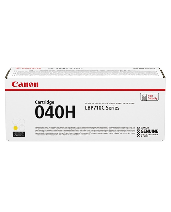 Canon 040H Cartouche de toner 1 pièce(s) Original Jaune