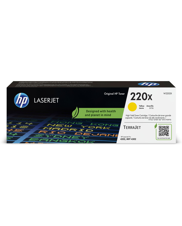 HP Toner LaserJet jaune authentique 220X