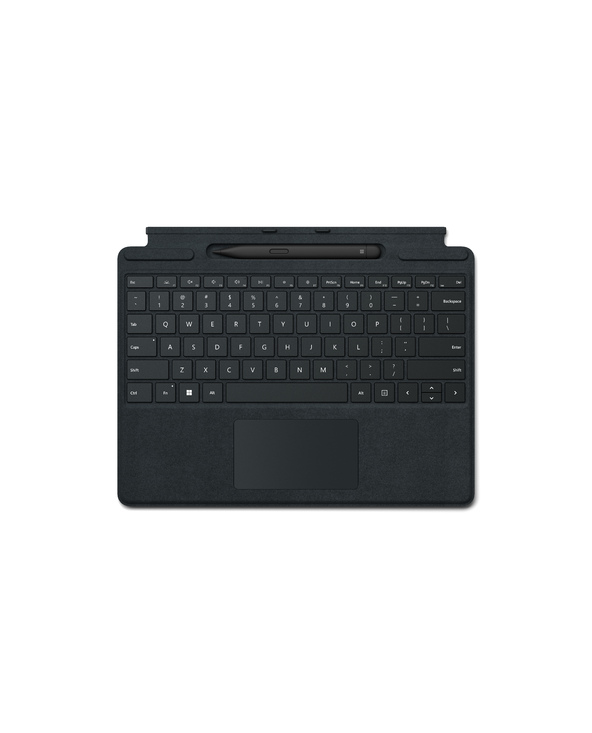 Microsoft Surface Pro Signature Keyboard with Slim Pen 2 AZERTY Français Microsoft Cover port Noir