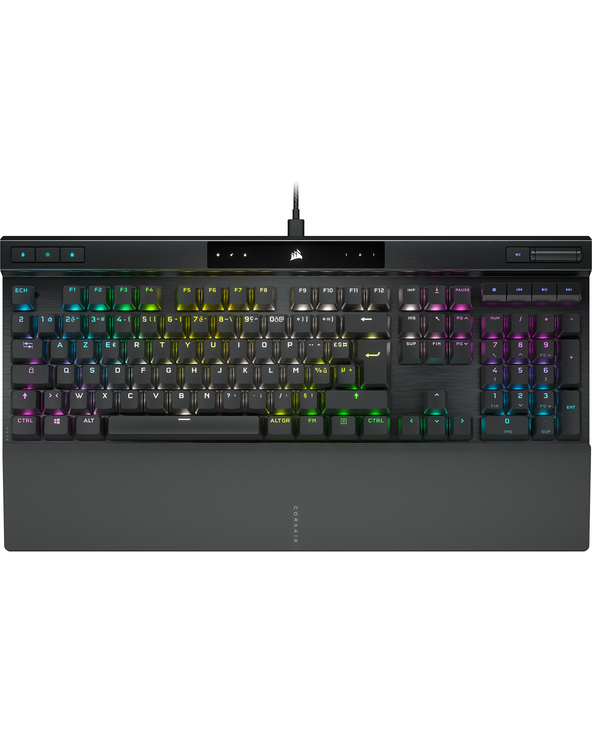 Corsair Clavier gaming mécanique K70 RGB PRO avec touches PBT DOUBLE SHOT PRO - CHERRY MX Red (FR)