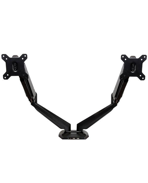 StarTech.com Support de bureau pour 2 écrans avec 2 ports USB et audio passthrough intégrés