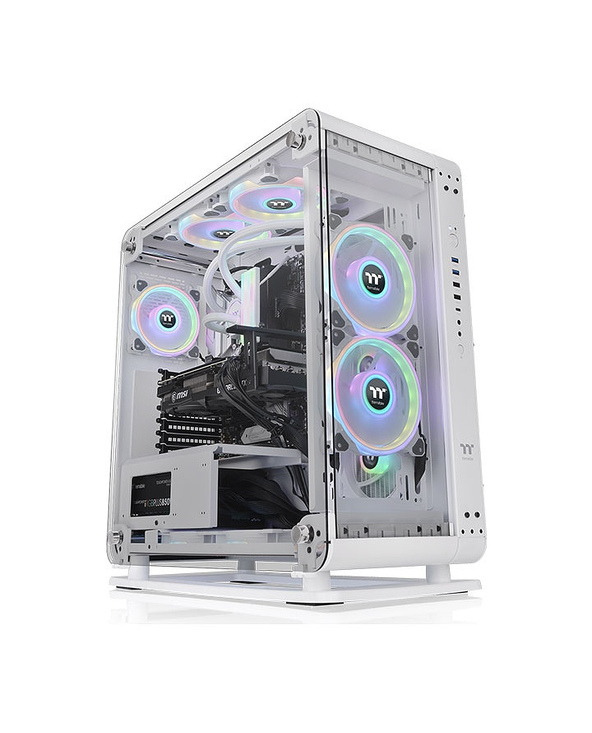 Thermaltake Core P6 Tempered Glass Snow Mid Tower Midi Tower Blanc