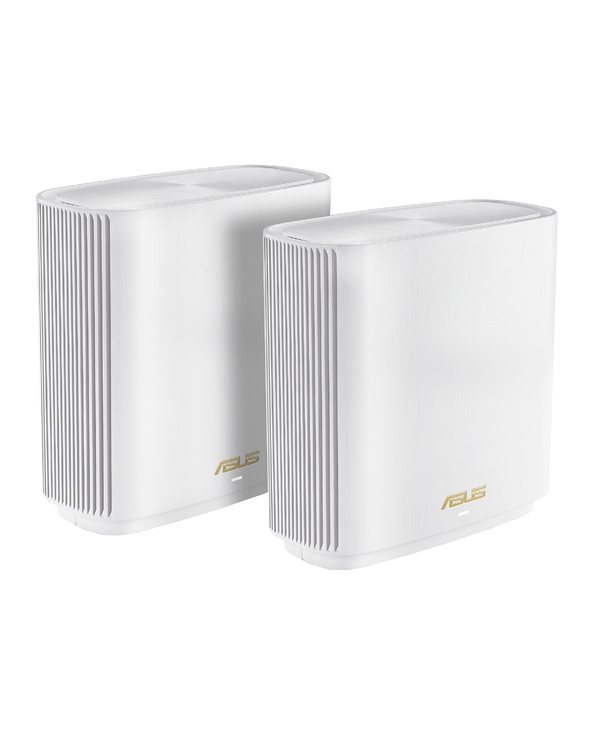 ASUS ZenWiFi AX (XT9) AX7800 1er Pack Weiß Tri-bande (2,4 GHz / 5 GHz / 5 GHz) Wi-Fi 6 (802.11ax) Blanc 4 Interne