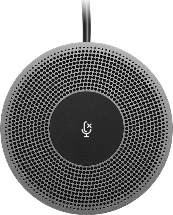 Logitech Expansion Mic for MeetUp Noir, Gris Microphone de conférence