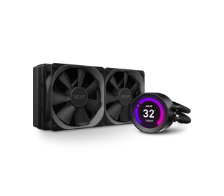 NZXT RL-KRZ53-01 système de refroidissement d’ordinateur Processeur Refroidisseur de liquide tout-en-un 12 cm Noir