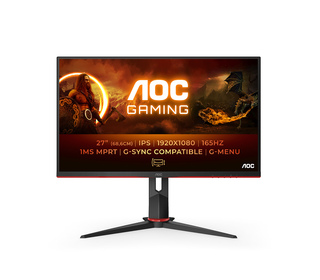 AOC 27G2SPU/BK 27" Full HD 1 ms Noir, Rouge
