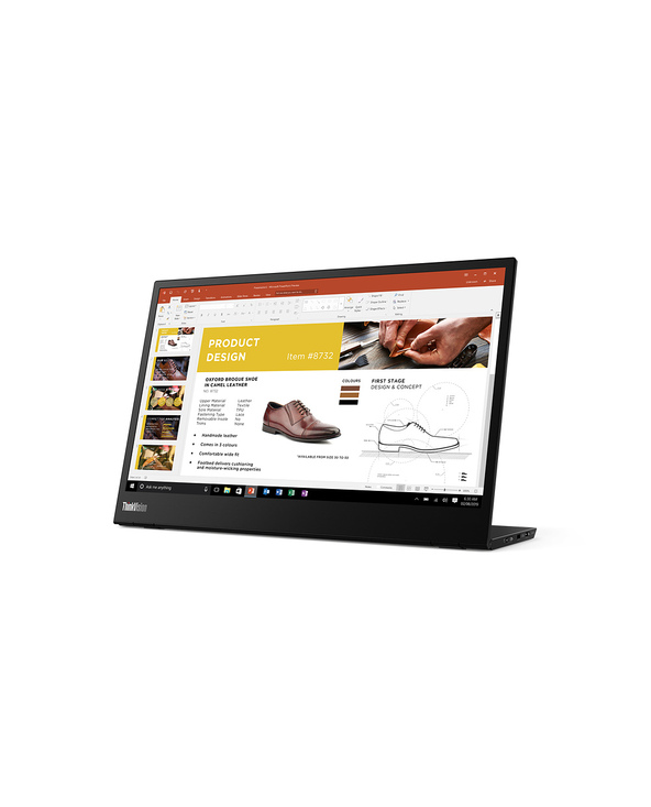 Lenovo ThinkVision M14 14" LED Full HD 6 ms Noir