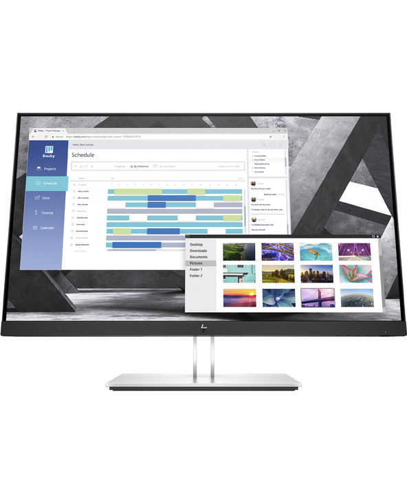HP E-Series E27Q G4 QHD 27" Quad HD 5 ms Noir