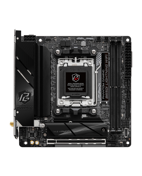 Asrock B650I Lightning WiFi AMD B650 Emplacement AM5 mini ITX