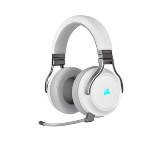 Corsair Virtuoso RGB Casque Avec fil &sans fil Arceau Jouer USB Type-A Blanc