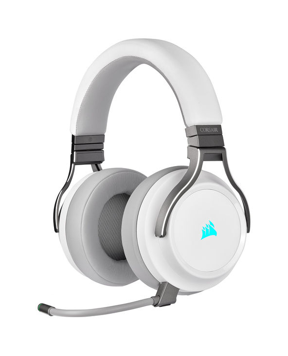 Corsair Virtuoso RGB Casque Avec fil &sans fil Arceau Jouer USB Type-A Blanc