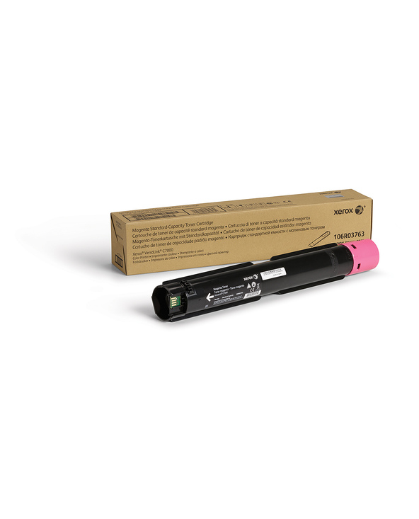 Xerox Cartouche de toner Magenta de Capacité standard Imprimante couleur  VersaLink C7000 (3300 pages) - 106R03763