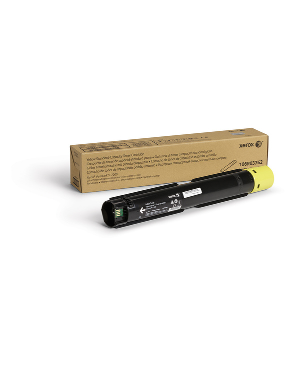 Xerox Cartouche de toner Jaune de Capacité standard Imprimante couleur  VersaLink C7000 (3300 pages) - 106R03762