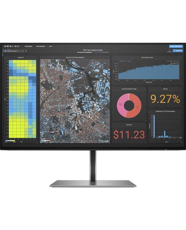 HP Z24F G3 23.8" Full HD 5 ms Argent