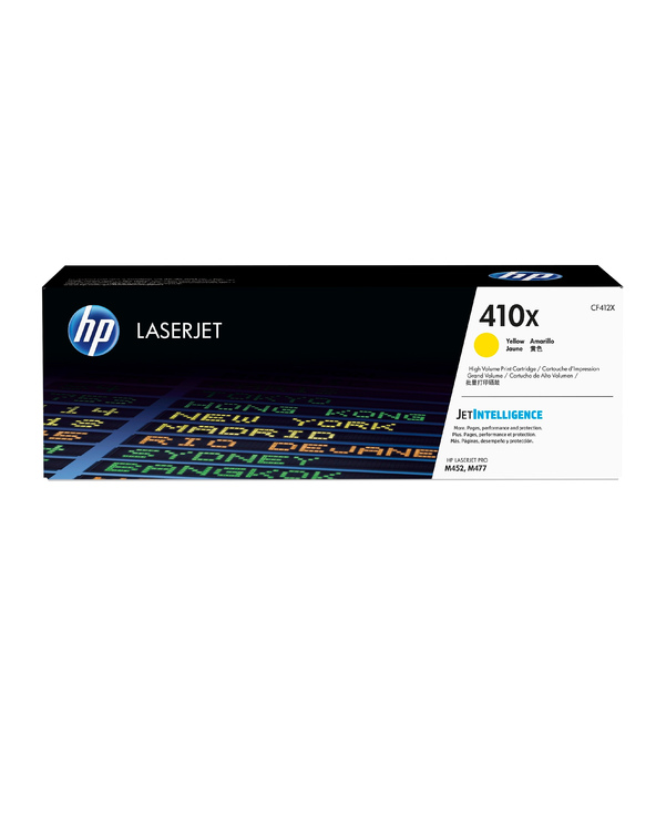 HP 410X toner LaserJet jaune grande capacité authentique