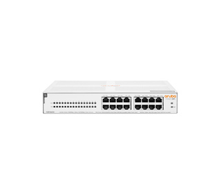 Aruba Instant On 1430 16G Class4 PoE 124W Non-géré L2 Gigabit Ethernet (10/100/1000) Connexion Ethernet, supportant l'alimentati