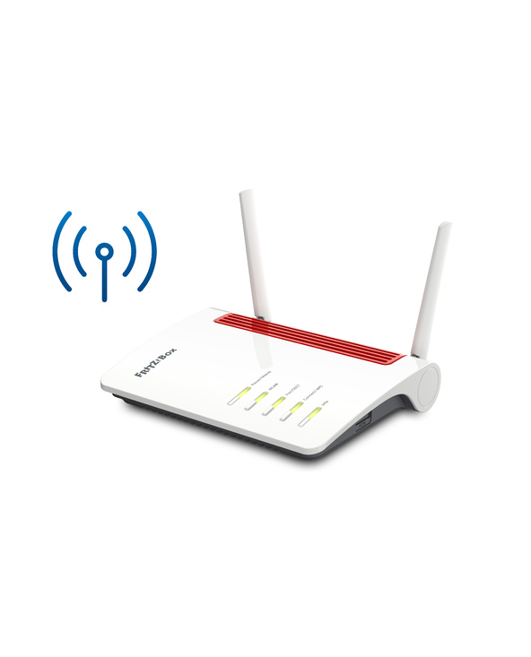 FRITZ!Box 6850 LTE routeur sans fil Gigabit Ethernet Bi-bande (2,4 GHz / 5 GHz) 4G Blanc