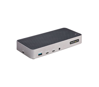 StarTech.com Station d'Accueil Triple Moniteur USB-C - Dock Triple HDMI/DP 4k USB-C - Hub USB 5x - GbE - 100W PD - Docking Stati