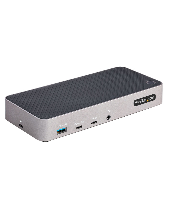 StarTech.com Station d'Accueil Triple Moniteur USB-C - Dock Triple HDMI/DP 4k USB-C - Hub USB 5x - GbE - 100W PD - Docking Stati