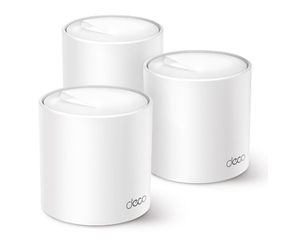 TP-Link Deco X50 (3-pack) Bi-bande (2,4 GHz / 5 GHz) Wi-Fi 6 (802.11ax) Blanc Interne